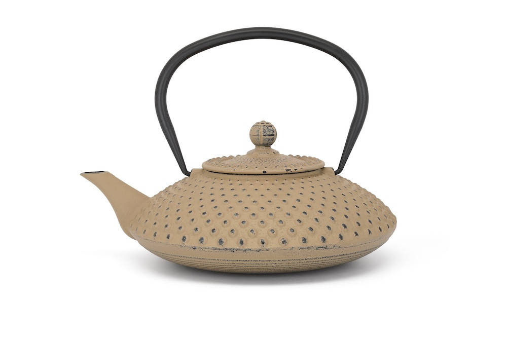 Litinová konvička na čaj Xilin 1,25L, Camel