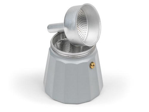 Moka konvička Moshi Grey na 6 šálků