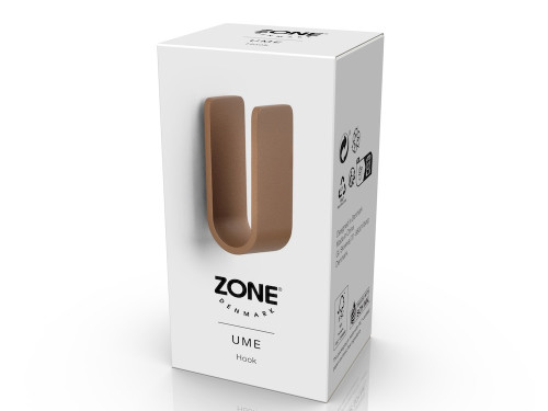 Kovový háček na zeď Ume Terracotta