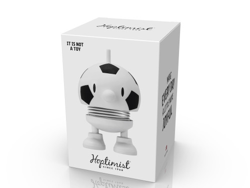 Figurka Hoptimist Fotbalový míč Bumble S White