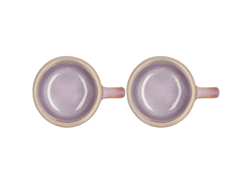 Kameninový espresso hrneček Styles 0,08l (2ks) Purple/Orange