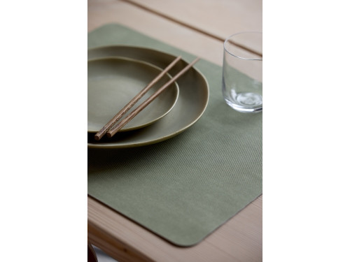 Kameninový mělký talíř Shoku Pure Green 20 cm