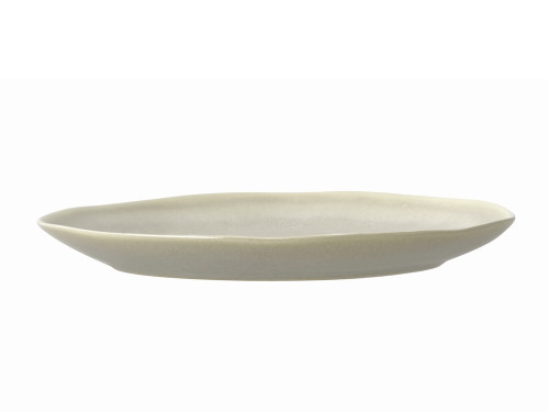 Kameninový mělký talíř Shoku Soft Beige 20 cm