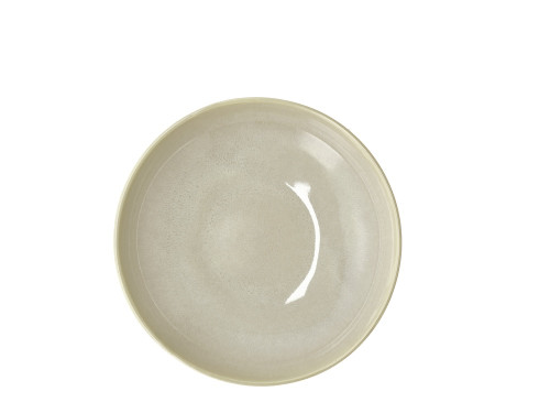Kameninová těstovinová mísa Shoku Soft Beige 21 cm