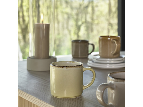 Kameninový hrneček Iris 0,4l Brown