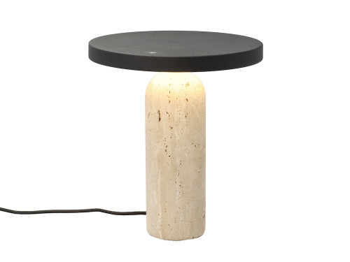 Stolní lampa Vilja 22,5x25 cm Travertine