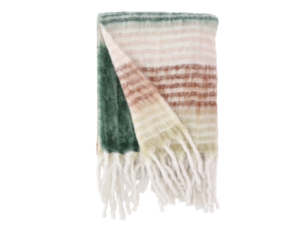 Přehoz Styles 130x170 cm Sand/Apricot/Rose/Green