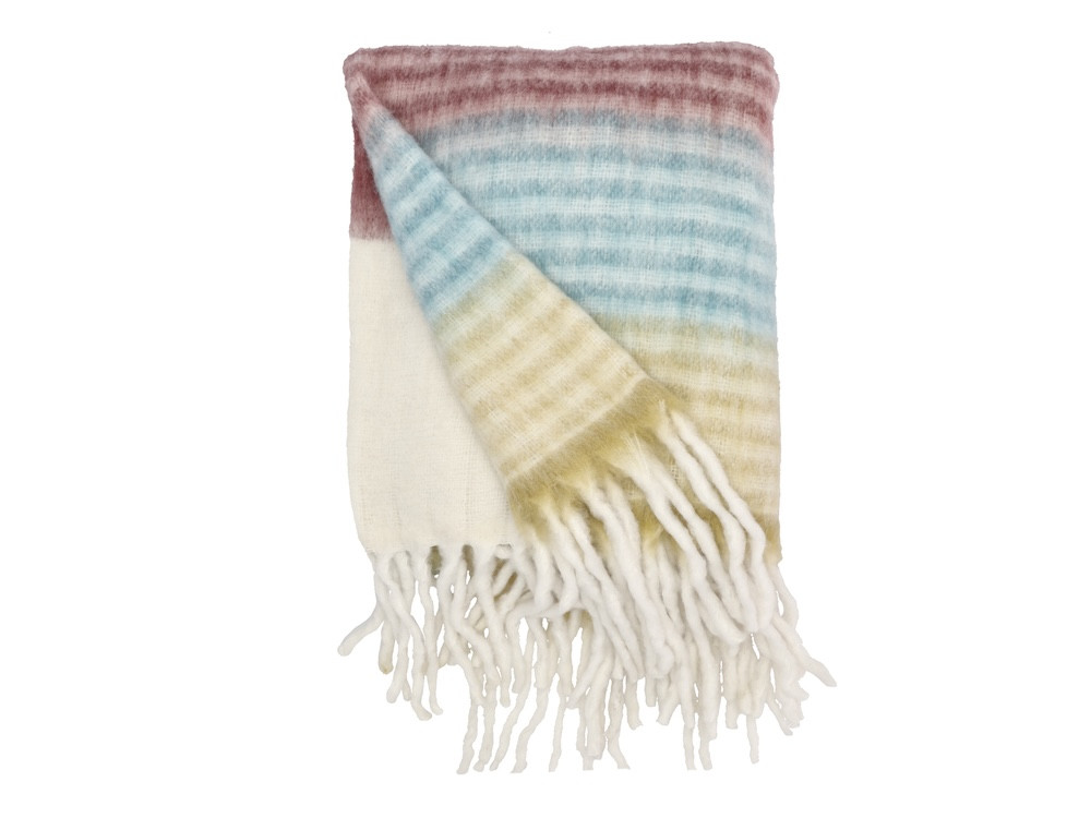 Přehoz Styles 130x170 cm Honey/Blue/Bordeaux/Sand