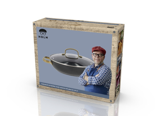Kastrol s keramickým nepřilnavým povrchem Brasserie 2,6 l