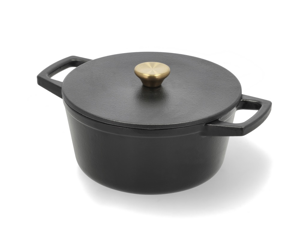 Litinový hrnec s víkem 3,6 l
