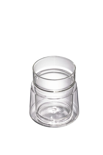 Dvoustěnná sklenice na americano Clear 21 cl