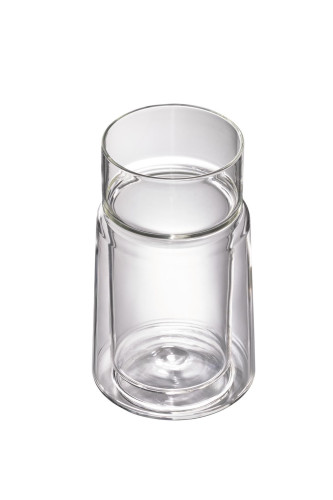 Dvoustěnná sklenice na latté Clear 33 cl