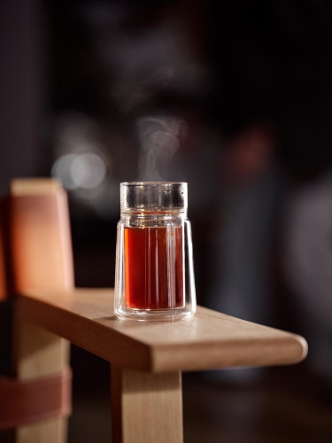 Dvoustěnná sklenice na latté Clear 33 cl