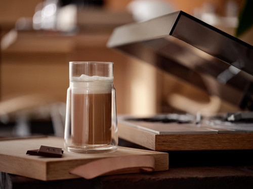Dvoustěnná sklenice na latté Clear 33 cl
