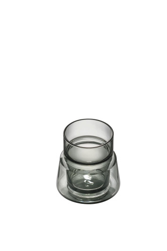Dvoustěnná sklenice na espresso Black 7 cl