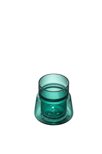 Dvoustěnná sklenice na espresso Green 7 cl
