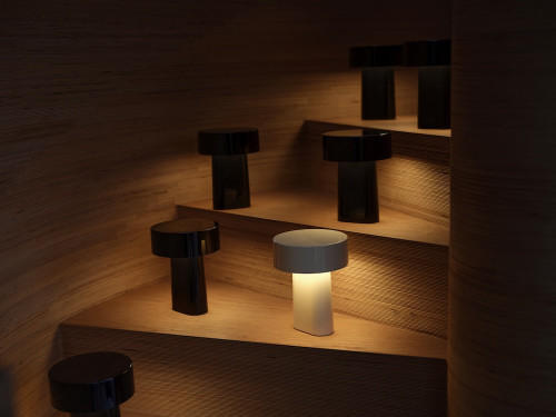 Lampa Oblong Black