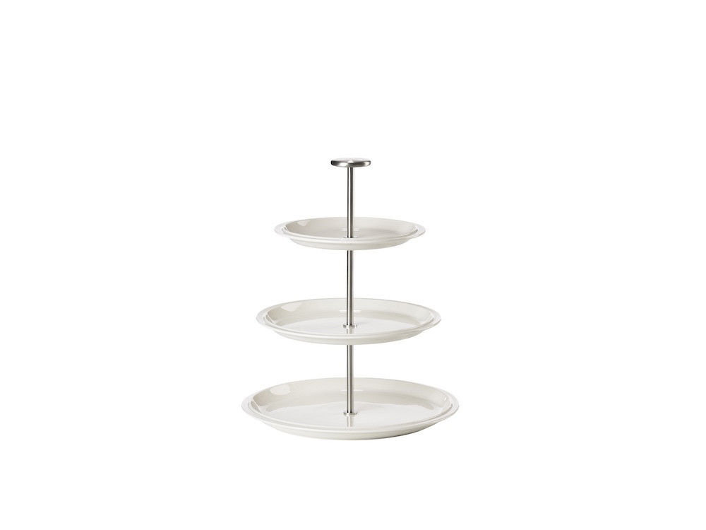 Etažér 24cm Eau Offwhite