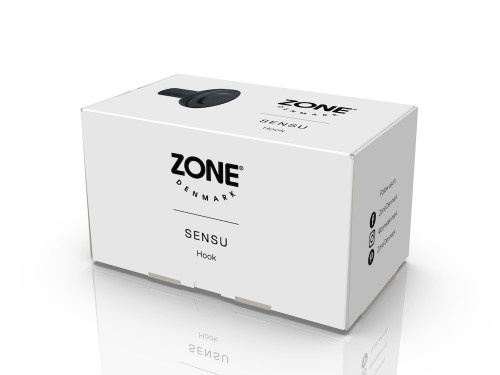 Háček na zeď  Sensu Black 