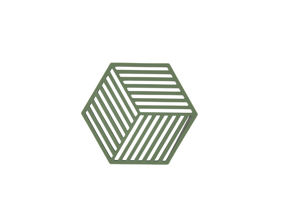 Silikonová podložka pod horké Hexagon Grass