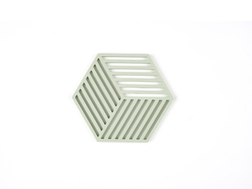 Silikonová podložka pod horké Hexagon Mint
