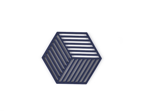 Silikonová podložka pod horké Hexagon Midnight