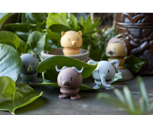 Figurka Hoptimist Slon S Soft Grey