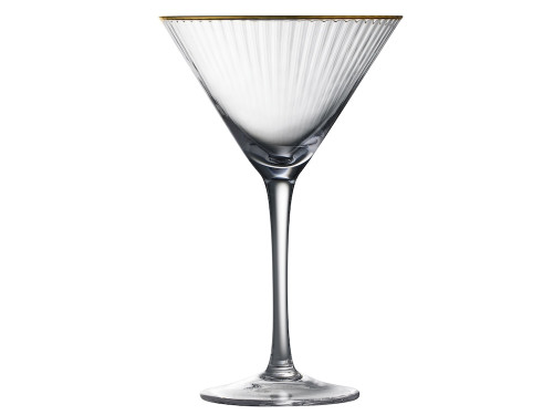 Sklenice na martini Palermo Gold 25 cl (4 ks)