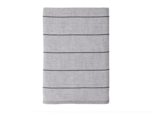 Kuchyňský ubrus 140x320 Line Light Grey/Ash