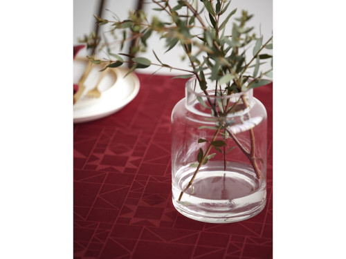 Kuchyňský ubrus ⌀180 cm Christmas Star Star Red