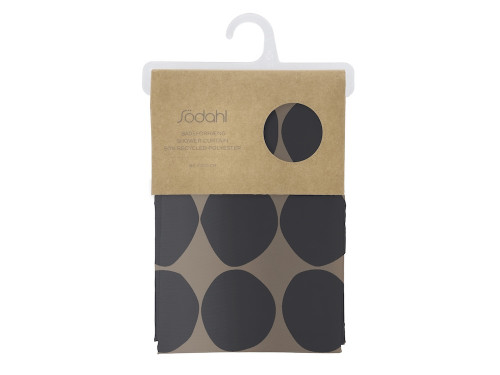 Sprchový závěs 180x200 Bubbles Taupe