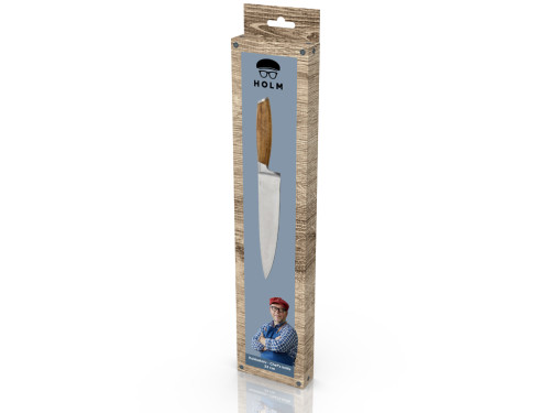 Šéfkuchařský nůž 33 cm Nerez/Akáciové dřevo