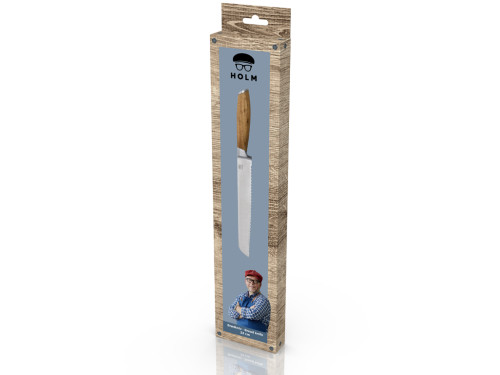 Nůž na chleba 33 cm Nerez/Akáciové dřevo
