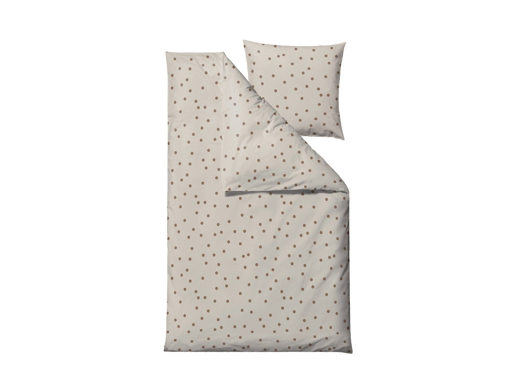 Bavlněné povlečení 140x200 Solaris Warm Taupe
