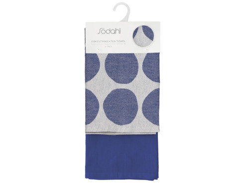 Kuchyňská utěrka 50x70 Bubbles (sada 2 ks) Royal Blue