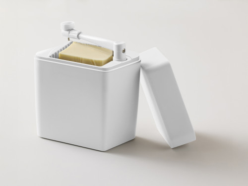 Box na skladování a krájení sýra Classic White