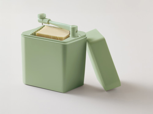 Box na skladování a krájení sýra Classic Místy Green