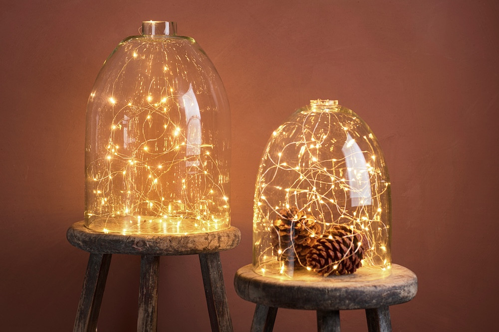 LED světelný řetěz Knirke (160 LED světýlek)