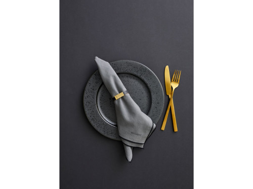 Kuchyňský ubrus z organické bavlny 140x350 cm Grey