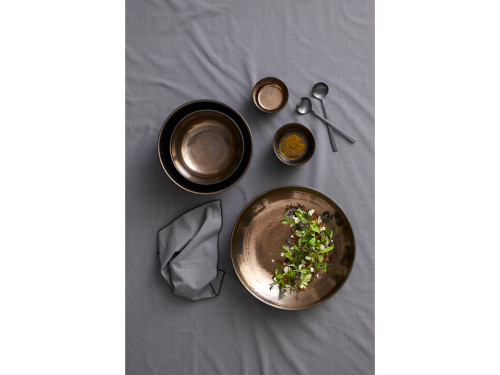 Kuchyňský ubrus z organické bavlny 140x350 cm Grey