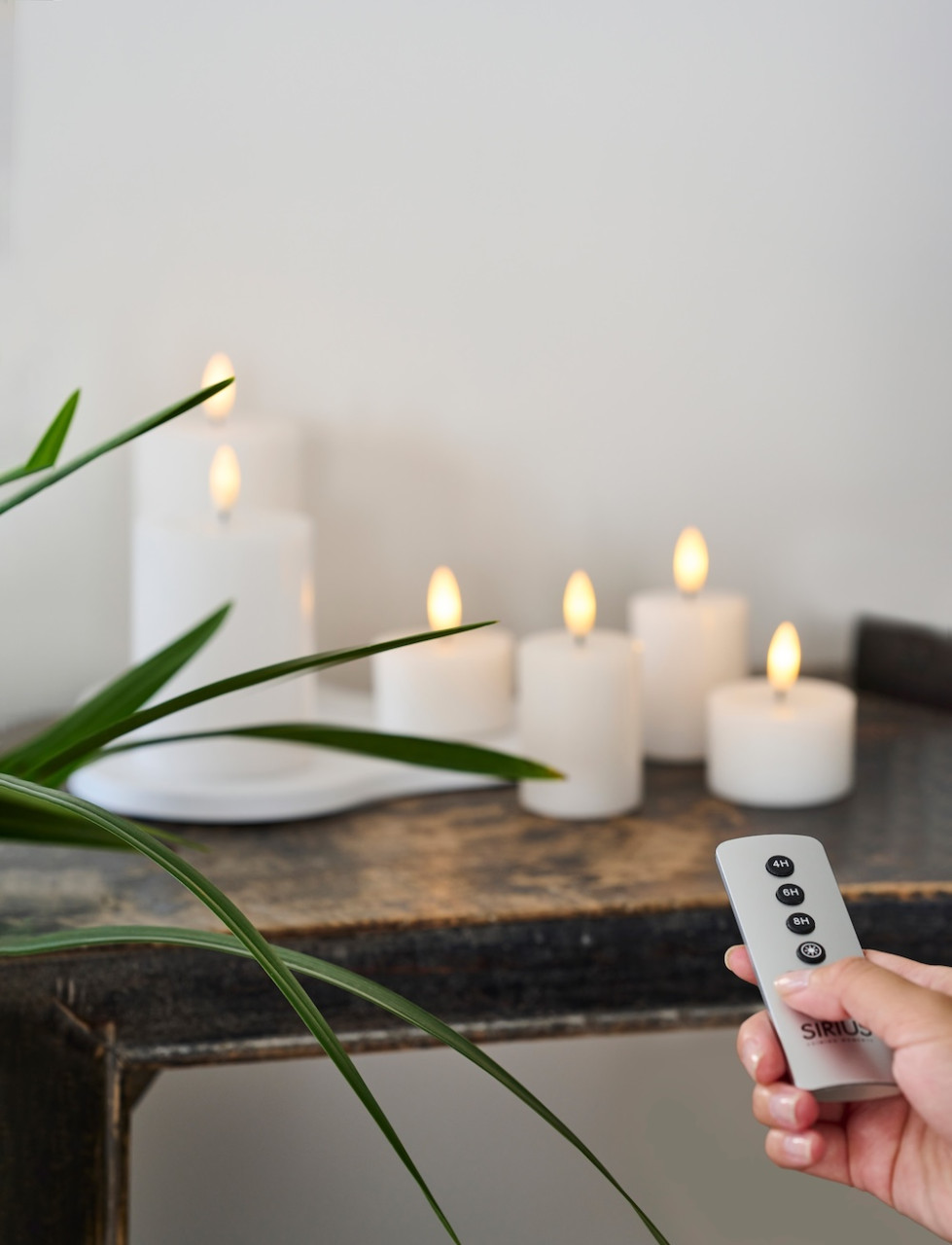 Dálkový ovladač na svíčky a světla Sirius