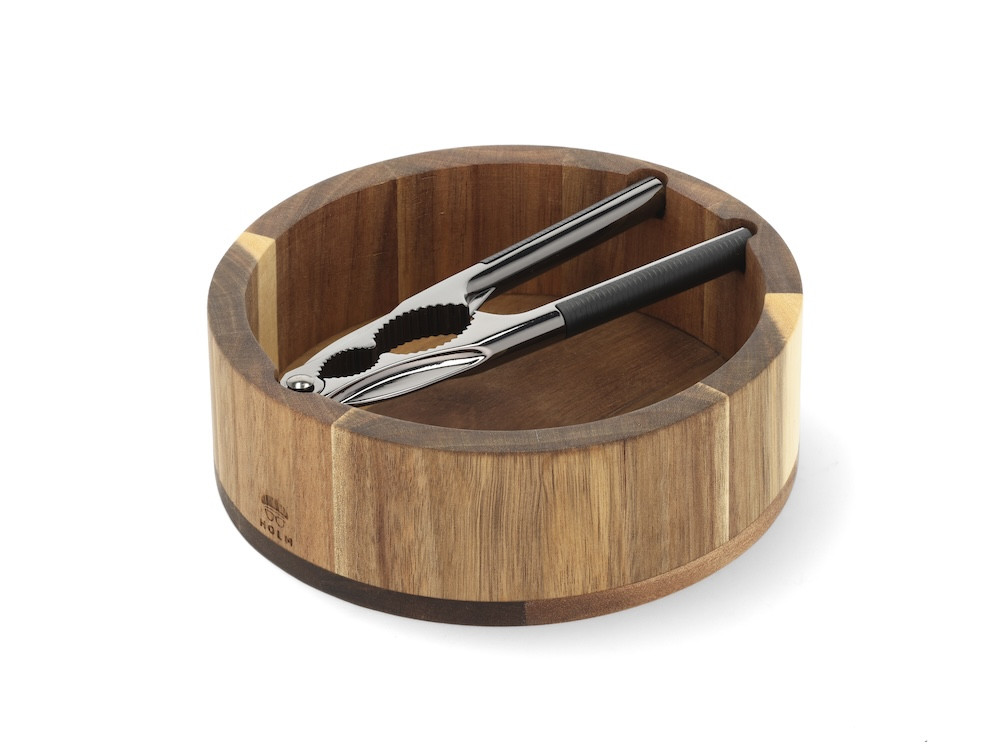 Louskáček na ořechy s ovalní dózou