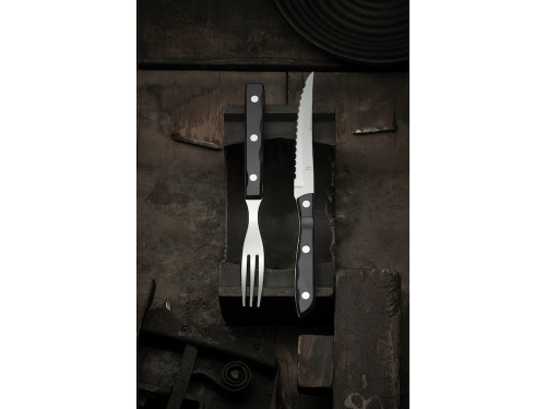 Steakové příbory Old Farmer Black 12 ks