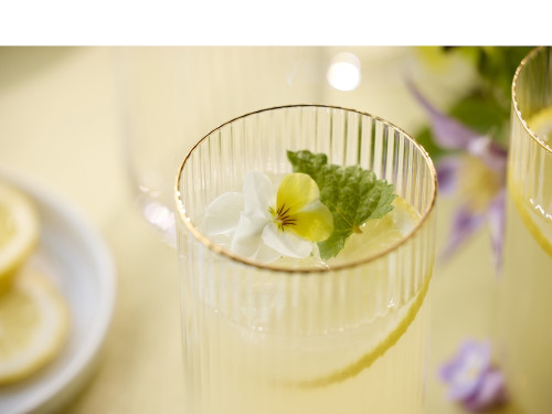 Sklenice Palermo Gold 50 cl (4 ks)