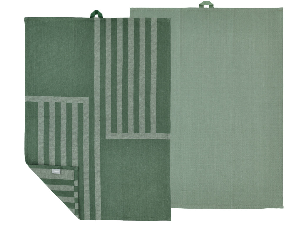 Kuchyňská utěrka 50x70 Reflection (sada 2 ks) Pine green